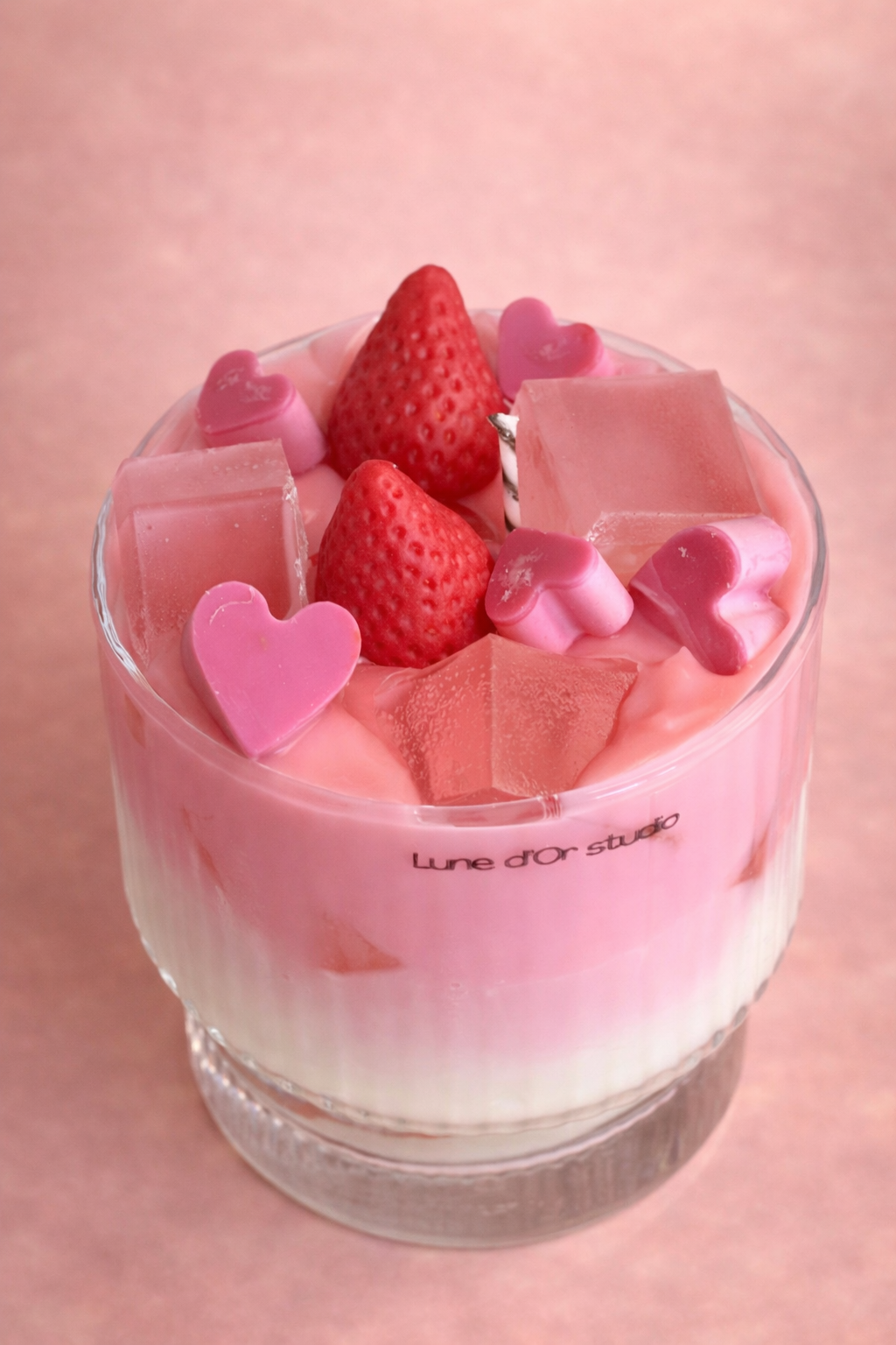 Ice Strawberry Latte 🍓
